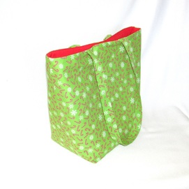 Green Candy Cane Bag